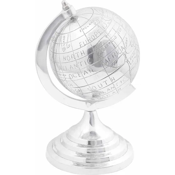 vidaXL Skulptur Sølv 16,5 x 14 x 26 cm Aluminium