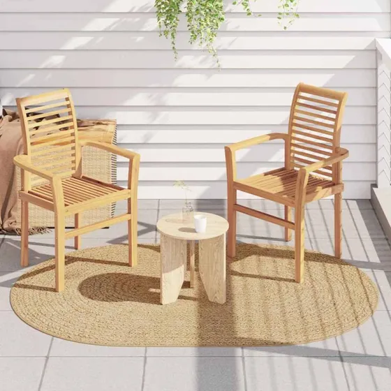 vidaXL Tæppe ZIZUR Brun 200x140 cm