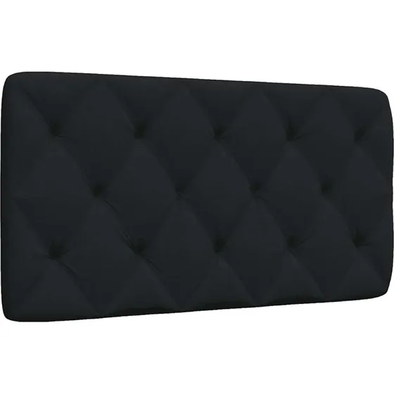 vidaXL Gavlpude 100 cm Stof Sort