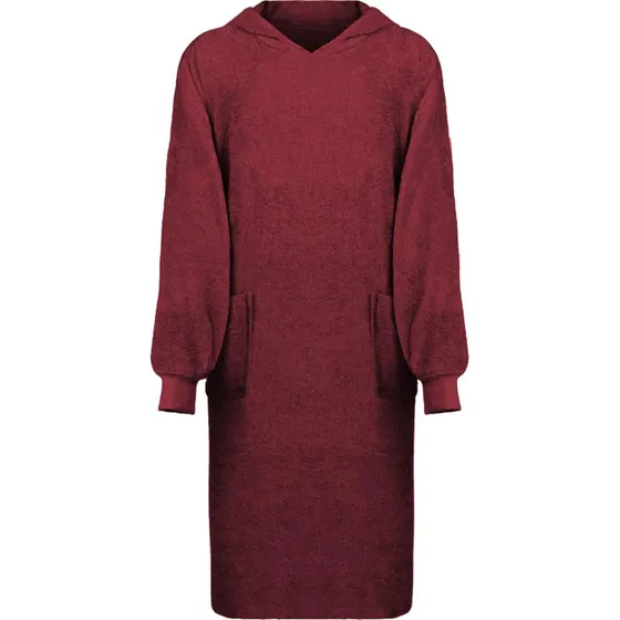 vidaXL KINN Rød XL Bomuld Tæppe-hoodie