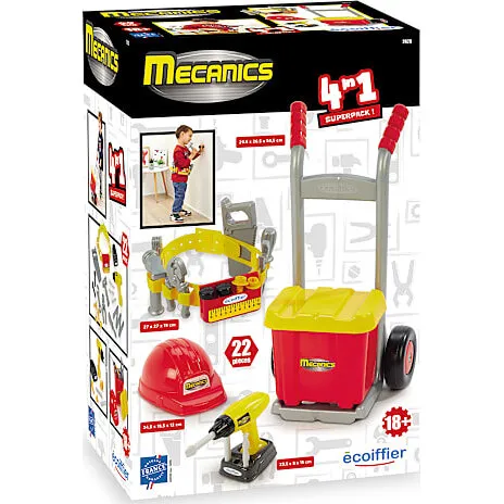 Super DIY Handyman 3-i-1 legesæt, fra 3 år