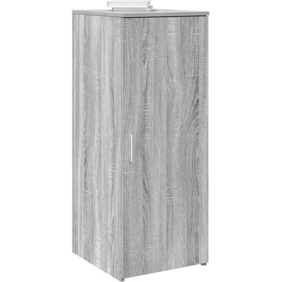 vidaXL Skab 40x45x103,5 cm Konstrueret Træ Grå Sonoma-Eg