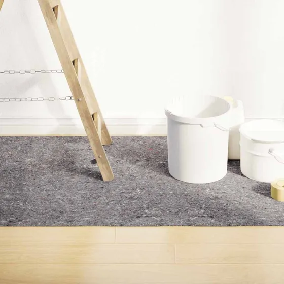 vidaXL skridsikre malerfleeces 2 stk 25 m 280 g/m² grå