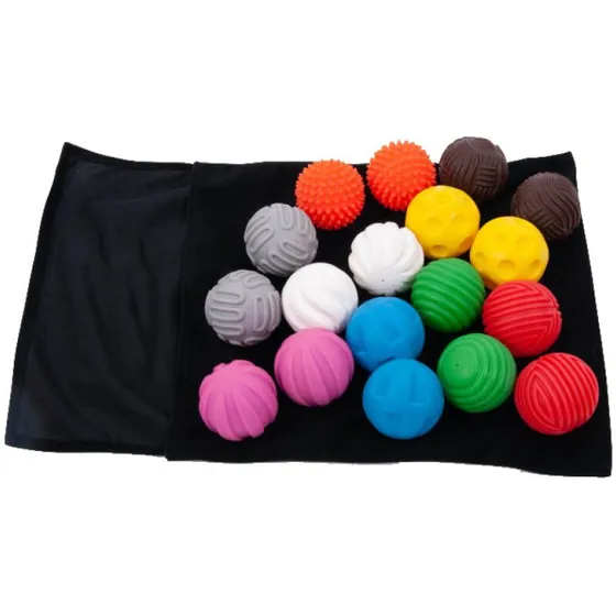 TickiT sæt med 18 taktile bolde Ø11 cm