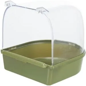 Trixie fuglebadekar 14×14×15 cm - assorterede farver