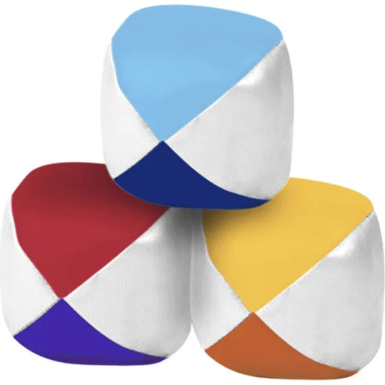 Vilac jonglørbolde, 3 stk (7 cm) - farverige