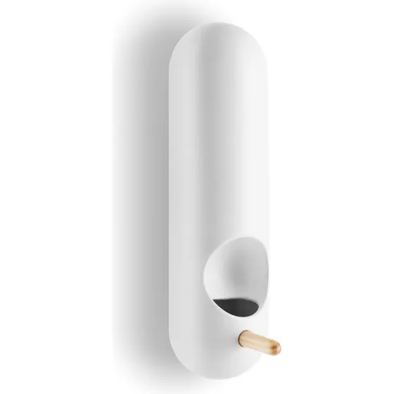 Eva Solo væghængt fuglefoderrør, hvid