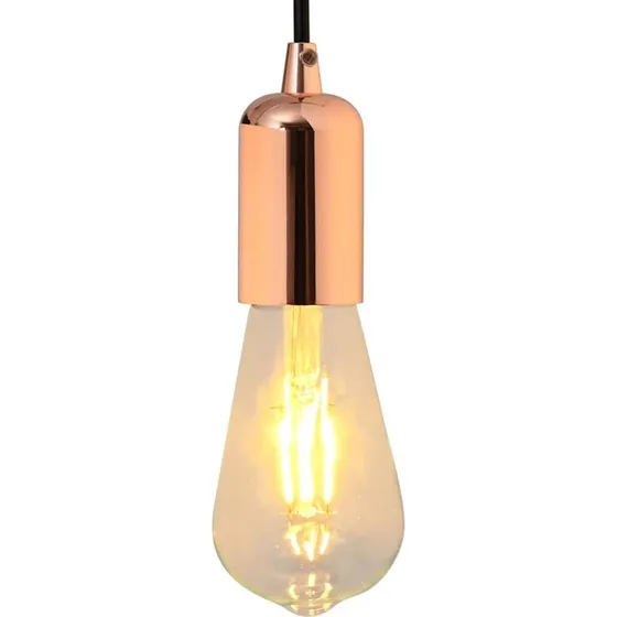 vidaXL Lampeholdere 2 stk Rosaguld E27