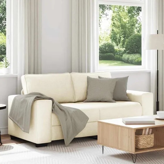 vidaXL 2-personers sofa 140 cm hør