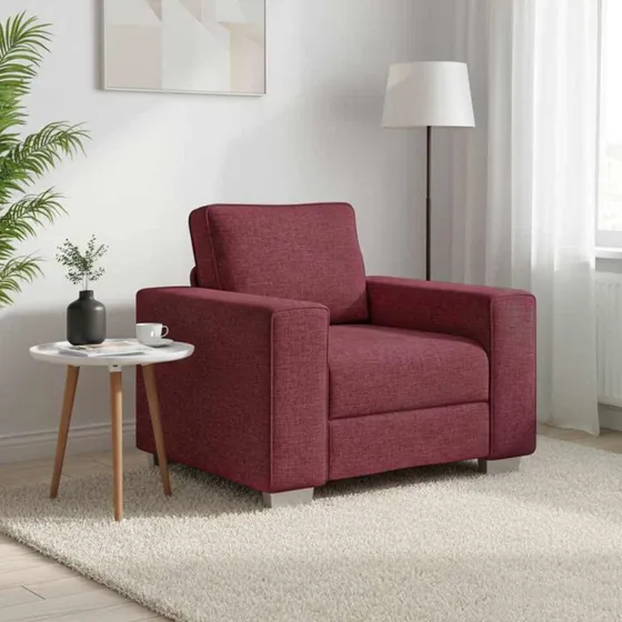 vidaXL Vinrød Sofa 100 cm Stof