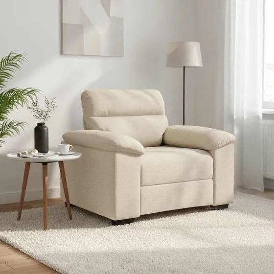 vidaXL Lænestol 100x81x84 cm i Hør – Stilfuld og Åndbar Komfort