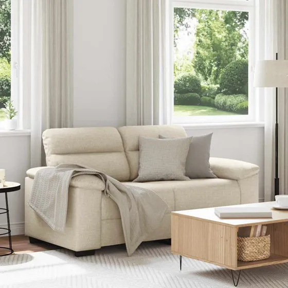 vidaXL 2-personers sofa 160x81x84 cm hør