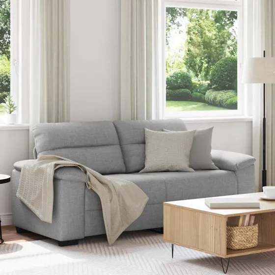 vidaXL 2-personers sofa 180x81x84 cm skygrå