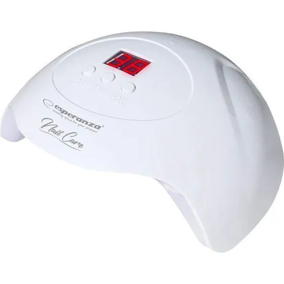 Esperanza Agate UV-neglelampe 36W med 15 LED'er