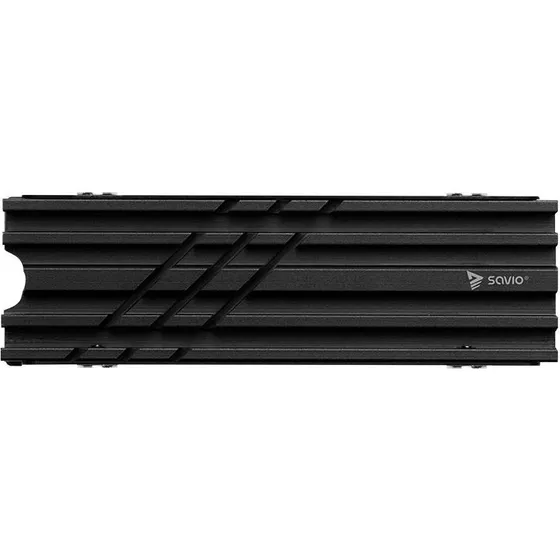Savio AK-60 M.2 NVMe Køler 2280, Sort