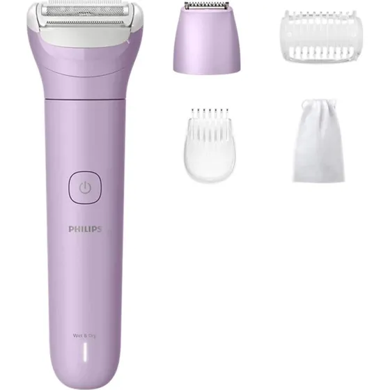 Philips BRL138/00 Lady Shaver Trådløs, Våd & Tør, 4 Tilbehør