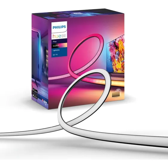 Philips Hue Play Gradient Lightstrip 55" til TV