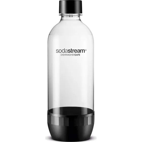 SodaStream DWS 1L Flaske, Sort, BPA-fri