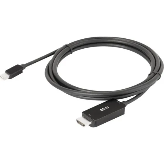 Club 3D CAC-1187 Mini DisplayPort til HDMI 1,8 m, sort