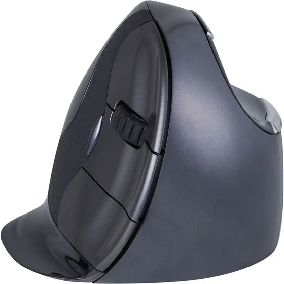 BakkerElkHuizen Evoluent D VerticalMouse Højre - Medium, Sort/Sølv