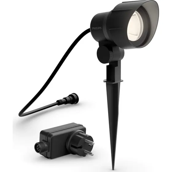 Philips GardenLink Spotlight 6W 600lm Varmt Hvidt 1-pak Sort