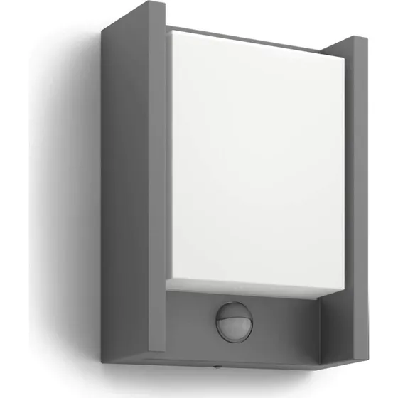 Philips Arbor Væglampe Sensor 3,8W 800lm Antracit