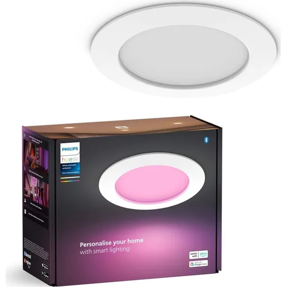 Philips Hue Slim Downlight 170 mm Hvid 1000lm