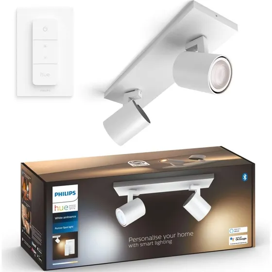 Philips Hue Runner 2 Spot Hvid 800 lm med Dimmer