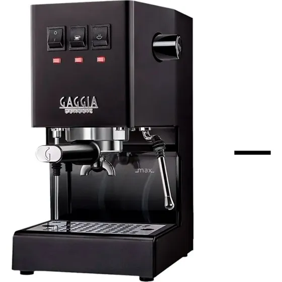 Gaggia Classic E24 Espressomaskine, Thunder Black, 2,1L