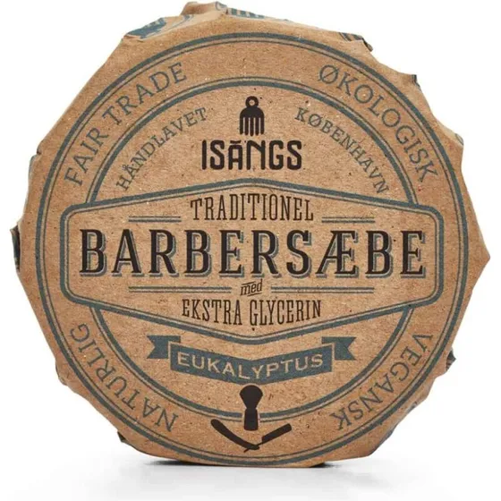 Isangs Traditionel Barbersæbe Cedertræ 70 g