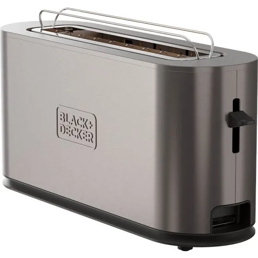 Black+Decker Brødrister XL 1000W Inox