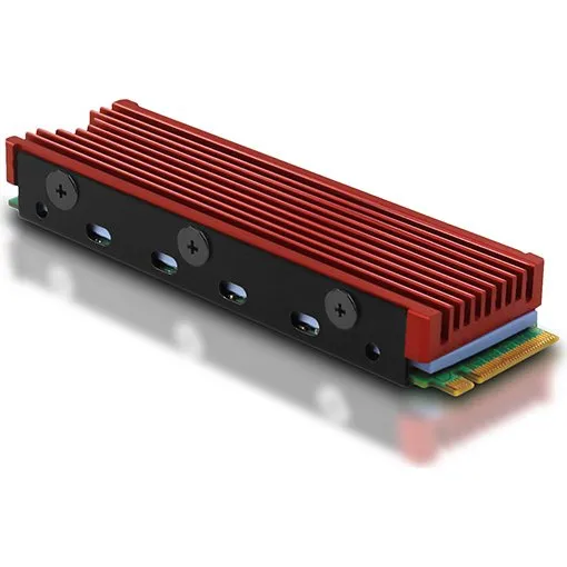 Axagon CLR-M2 Aluminium Passiv Køler til M.2 SSD, Sort