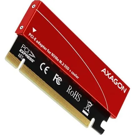 Axagon PCEM2-S M.2 NVMe PCIe 3.0 x16 Adapter