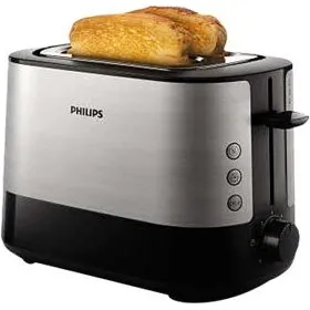Philips Viva Collection HD2637 Brødrister 2 Skiver Sort