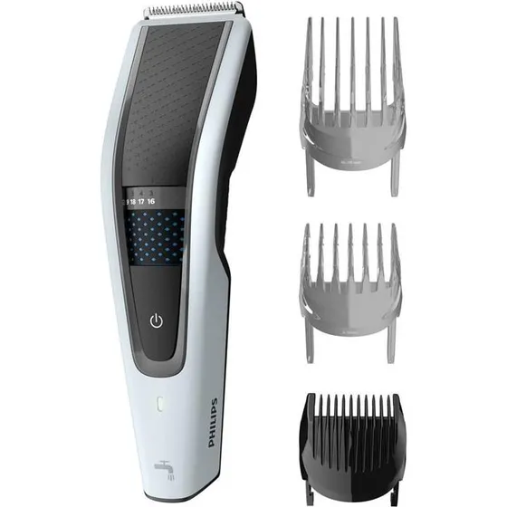 Philips Series 5000 HC5610/15 Hårklipper, sort/hvid, 28 længder