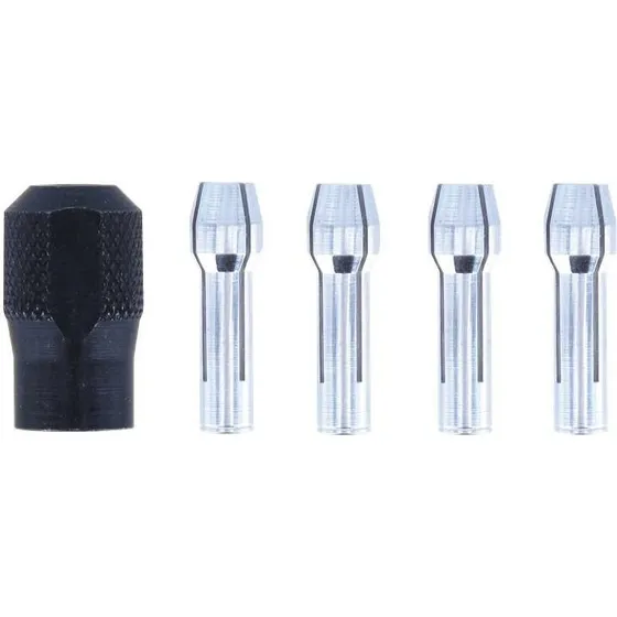 Dremel 4485 Spændepatronsæt, 5 stk, 0.8–3.2 mm