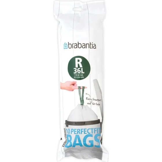 Brabantia PerfectFit Affaldsposer R, 36 L, 10 stk