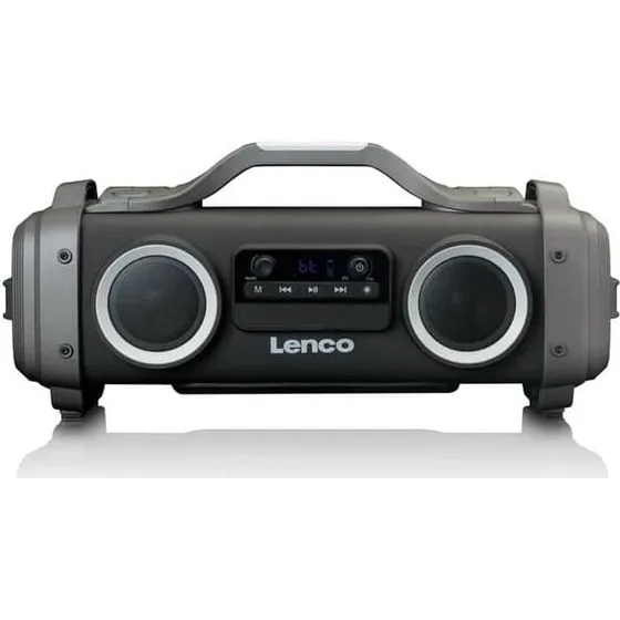 Lenco SPR-200BK Boombox, 50W, Bluetooth, IPX4, 14 timer batteri
