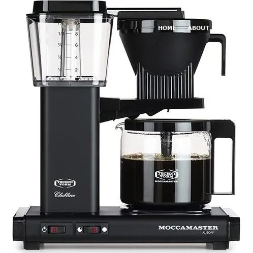 Moccamaster KBG 741 AO 1,25 l Mat Sort
