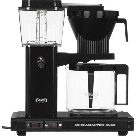 Moccamaster KBG Select 1,25 l, 10 kopper, sort