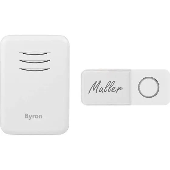 Byron DBY-22311NP Trådløs Dørklokke Batteridrevet