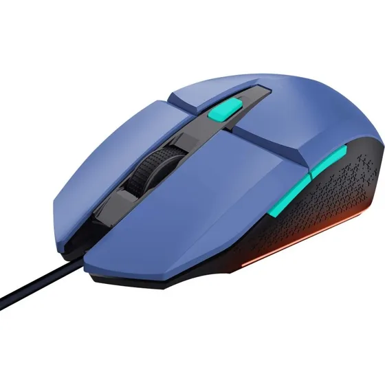 Trust GXT 109B Felox Illuminated Gaming Mus Blå (6400 DPI)