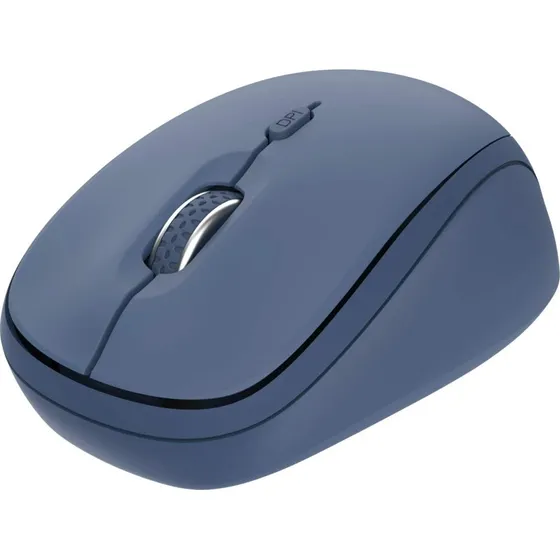 Trust Yvi+ Trådløs Mus Bluetooth 2,4 GHz, Blå, 1600 DPI
