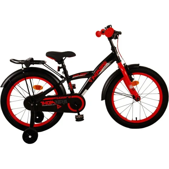 Volare Thombike 18" Børnecykel Sort/Rød