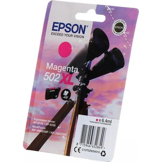 Epson 502XL Magenta Høj Kapacitet 6,4 ml