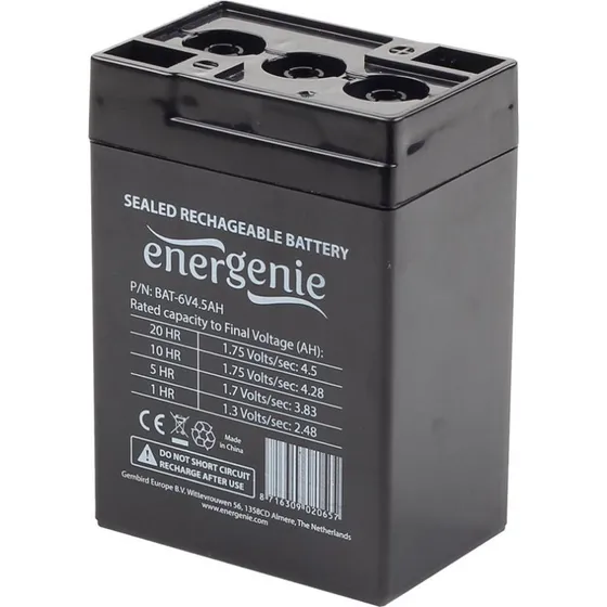 Gembird BAT-6V4.5AH 6V 4.5Ah UPS-batteri