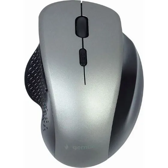 Gembird Ergonomic Trådløs Mus 6B-02 - Sølv/Grå