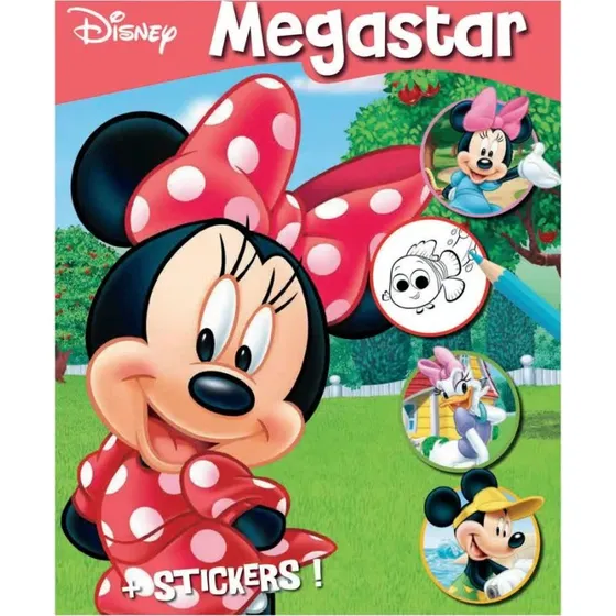 Disney Megastar Malebog - Minnie Mouse (128 sider)