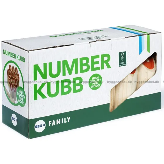 BEX Kongespil med tal – Number Kubb