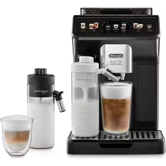 De'Longhi Eletta Explore ECAM450.55.G Grå Automatisk Espressomaskine